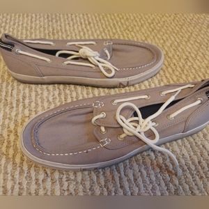 Nautica 9.5 Men's Canvas Boat Shoes